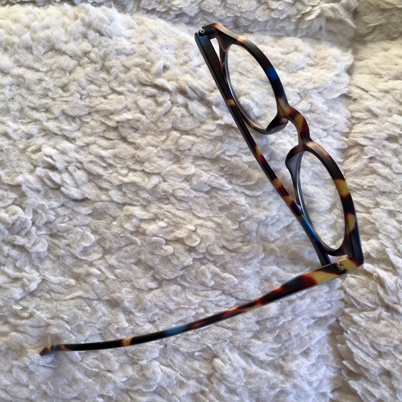 Nameless Psychedelic Tortoise Frame Eyeglasses - Bold Color Mix - Picture 5 of 11